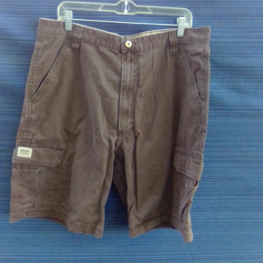 Wrangler Originals Hero Shorts, size 36, Dark Brown